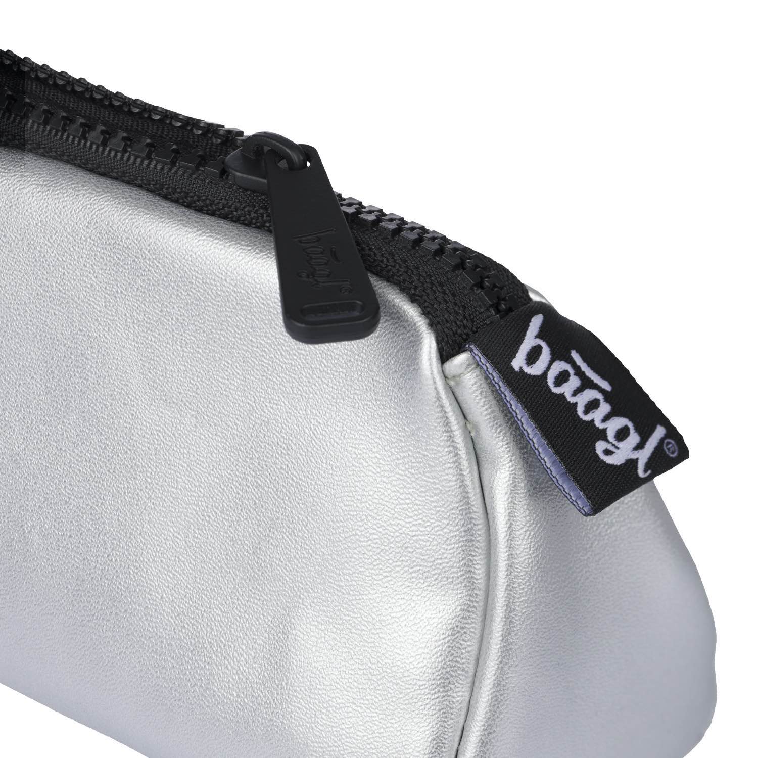 baagl-basic-silver-trousse-scolaire-argent image 3