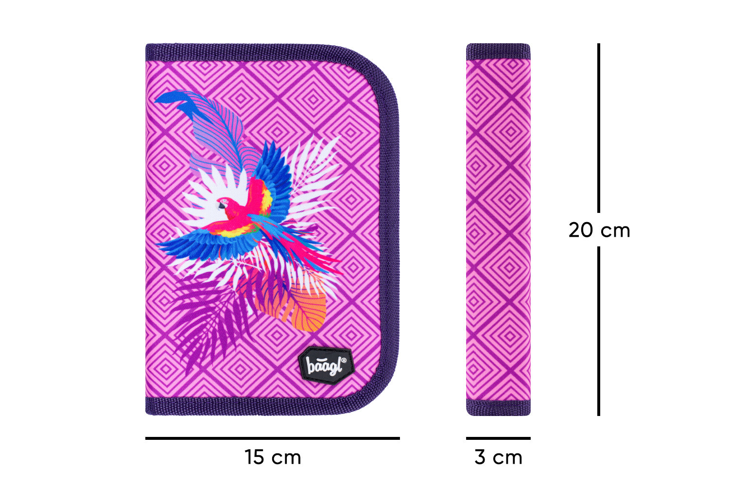 baagl-classic-parrot-trousse-scolaire-perroquet-un-compartiment image 4