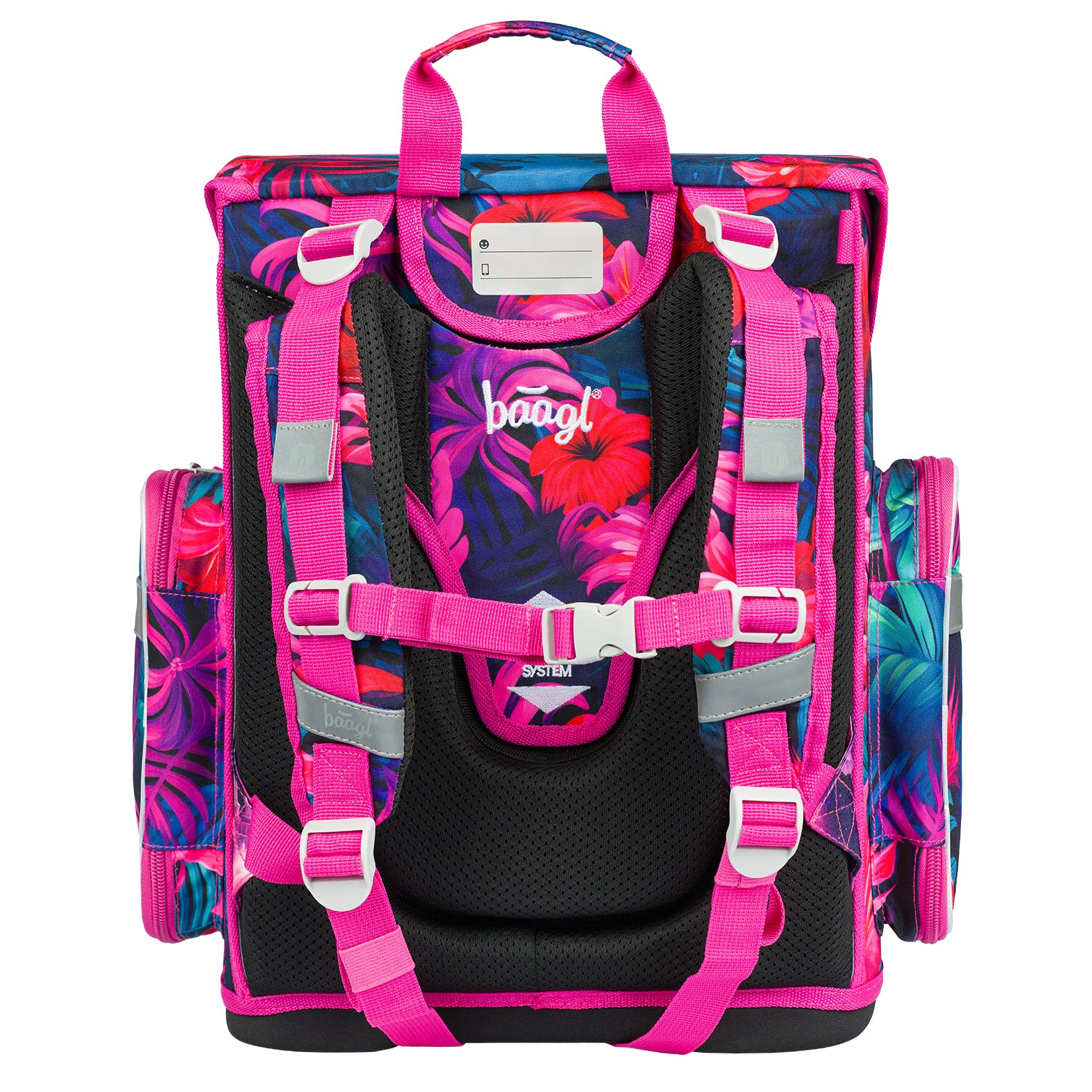 baagl-ergo-flamingos-iii-cartable-fille-ensemble-cp image 4