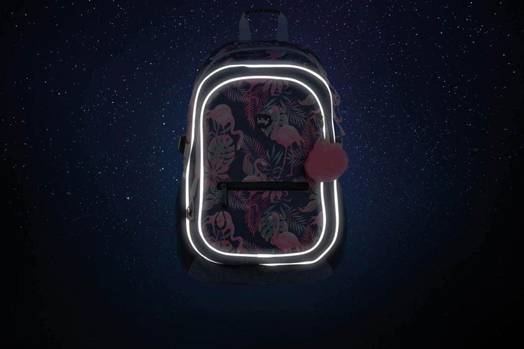 baagl-core-flamingo-set-scolaire-cartable-fille image 6