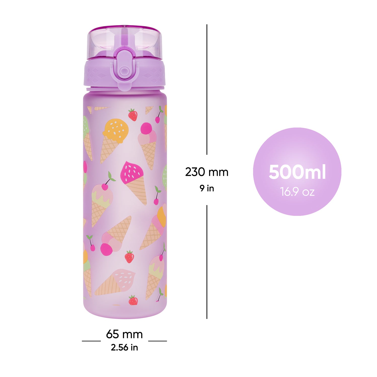 baagl-tritan-lavender-gourde-500-ml-sans-bpa image 6