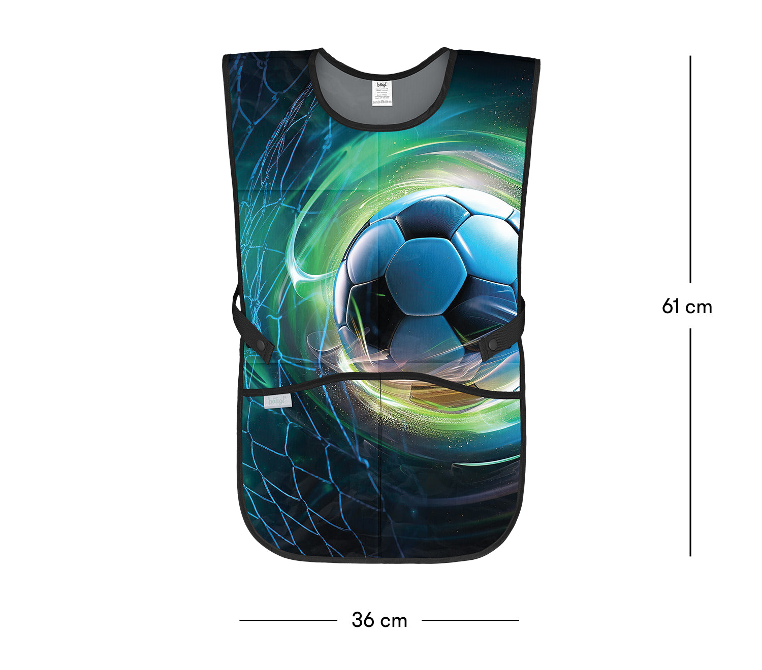 baagl-football-ball-tablier-enfant-poches-lavable image 4