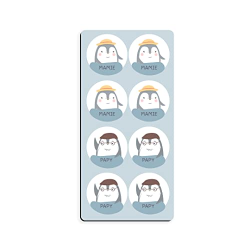 atelier-gigogne-magnets-papy-mamie-bleus-8-magnets-3-cm image 7