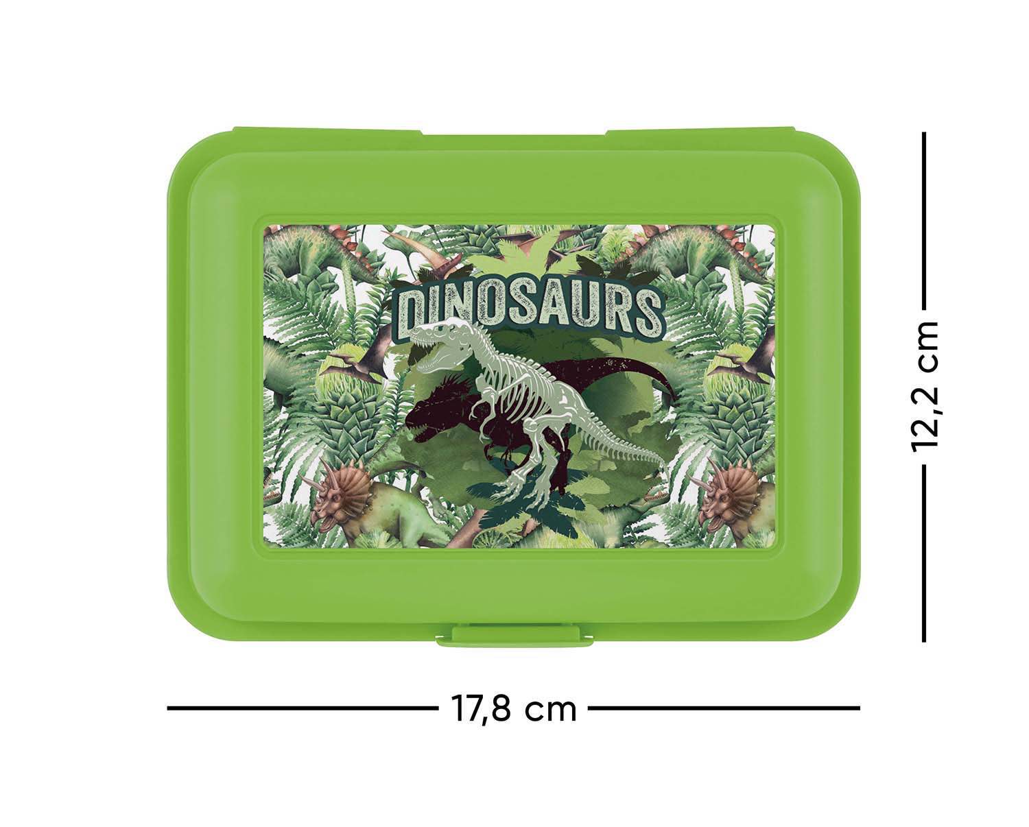 baagl-dinosaurs-bo-te-go-ter-enfant-verte-compartiment image 2