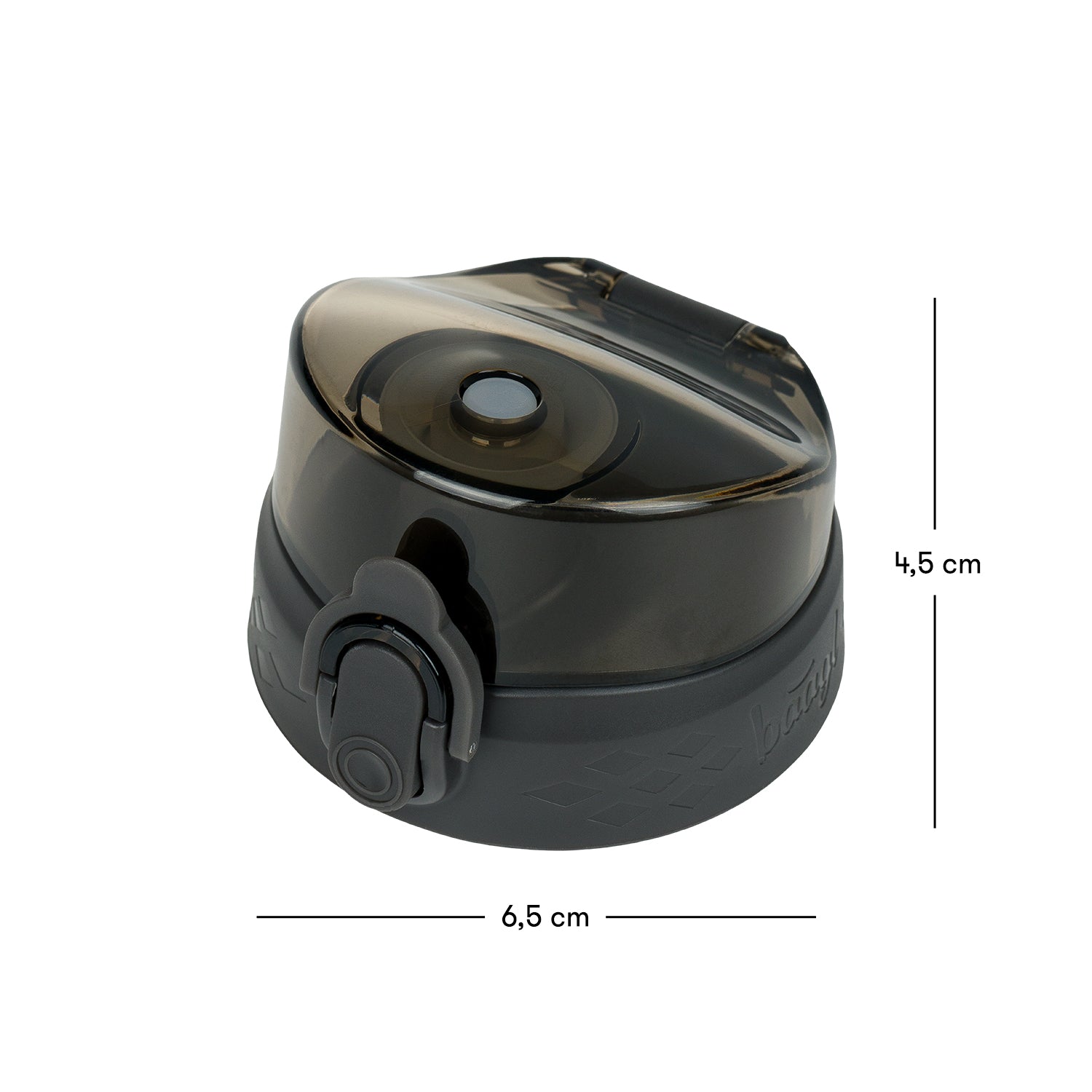 baagl-tritan-500-ml-bouchon-de-rechange-noir-gourde image 3