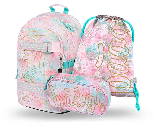 baagl-skate-sunset-sac-dos-scolaire-25-l-3-pi-ces image 1