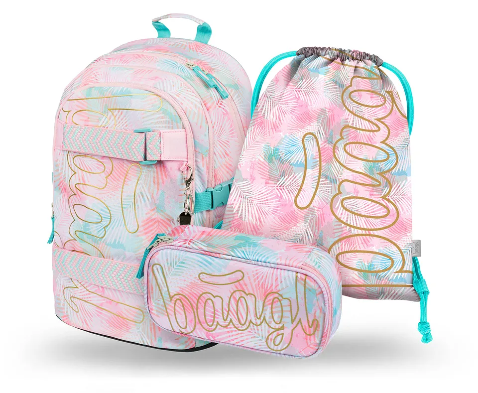baagl-skate-sunset-sac-dos-scolaire-25-l-3-pi-ces image 1