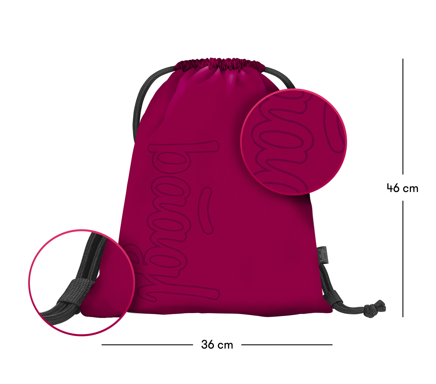 baagl-sac-gym-ruby-sport-enfant-rose image 3