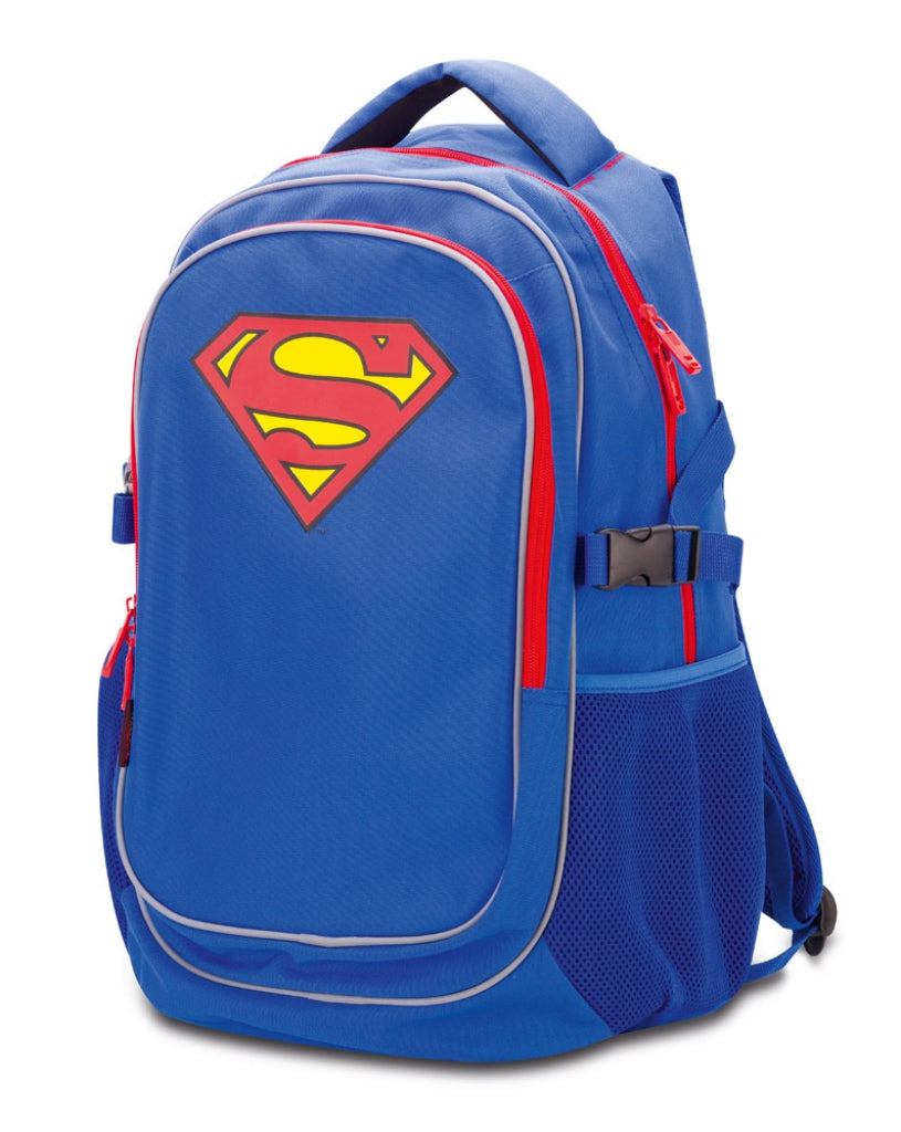 baagl-superman-sac-dos-scolaire-grand-avec-poncho image 4