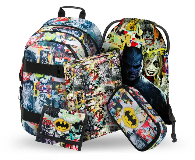 baagl-skate-batman-comics-ii-kit-scolaire-5-pi-ces image 1