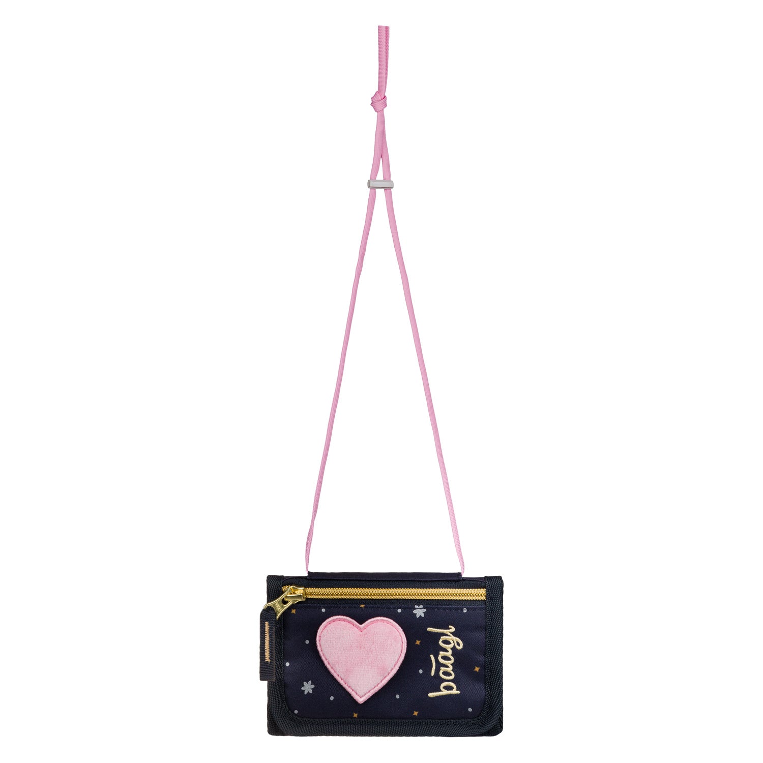 baagl-unicorn-gold-portefeuille-enfant-licorne image 1