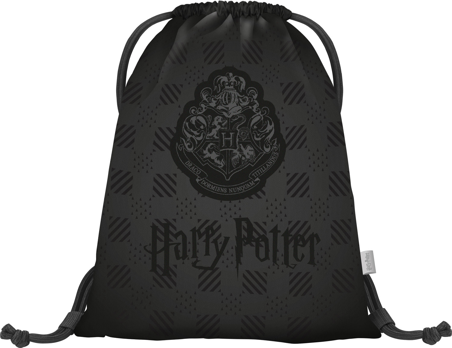baagl-gym-sac-de-gym-harry-potter-hogwarts-noir-recycl image 1
