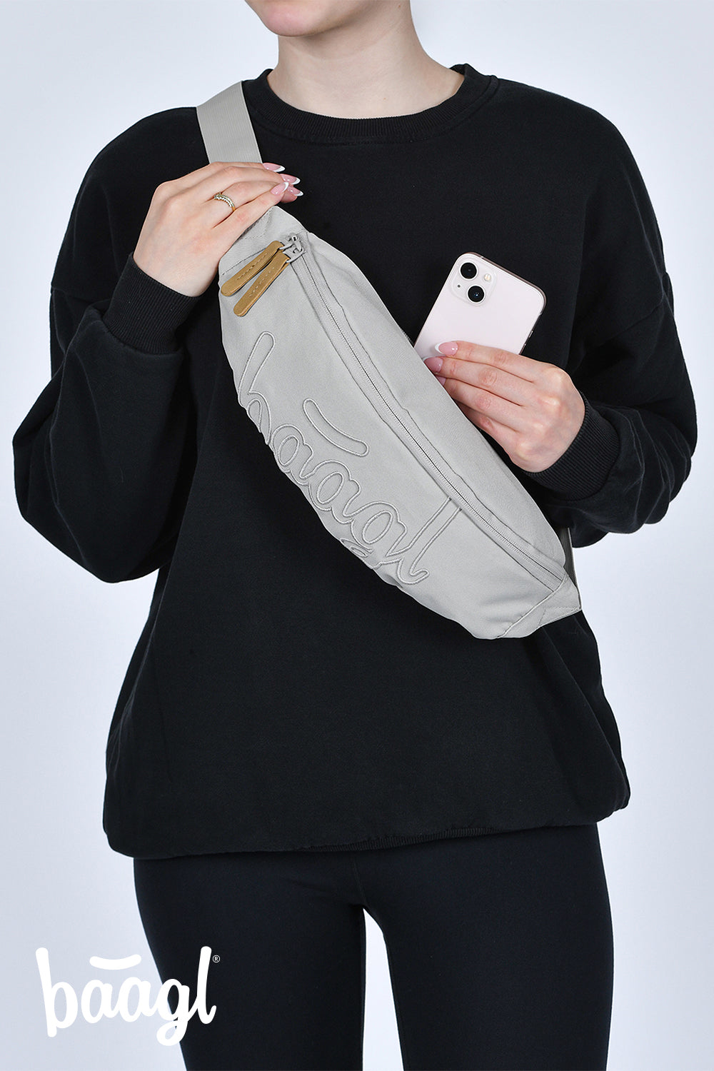 baagl-bumbags-snap-sac-banane-mist-4-5-l-imperm-able image 4