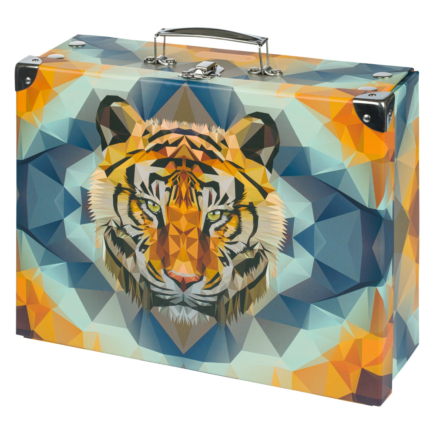 baagl-tiger-mallette-pliante-boite-ecole-fermoir image 1