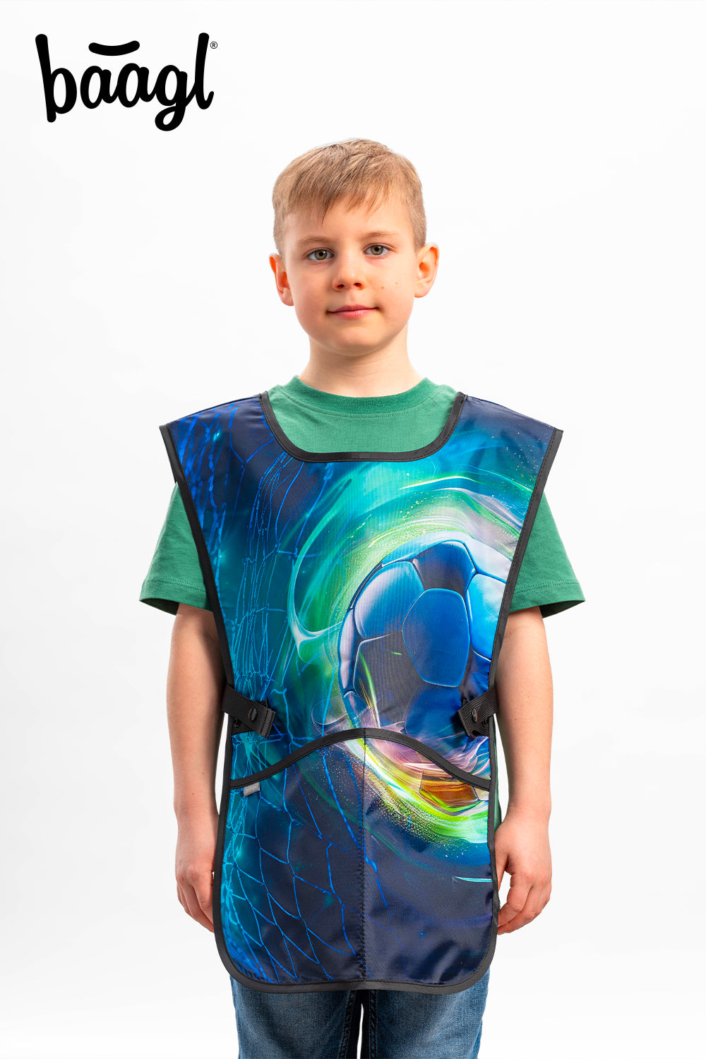baagl-football-ball-tablier-enfant-poches-lavable image 5