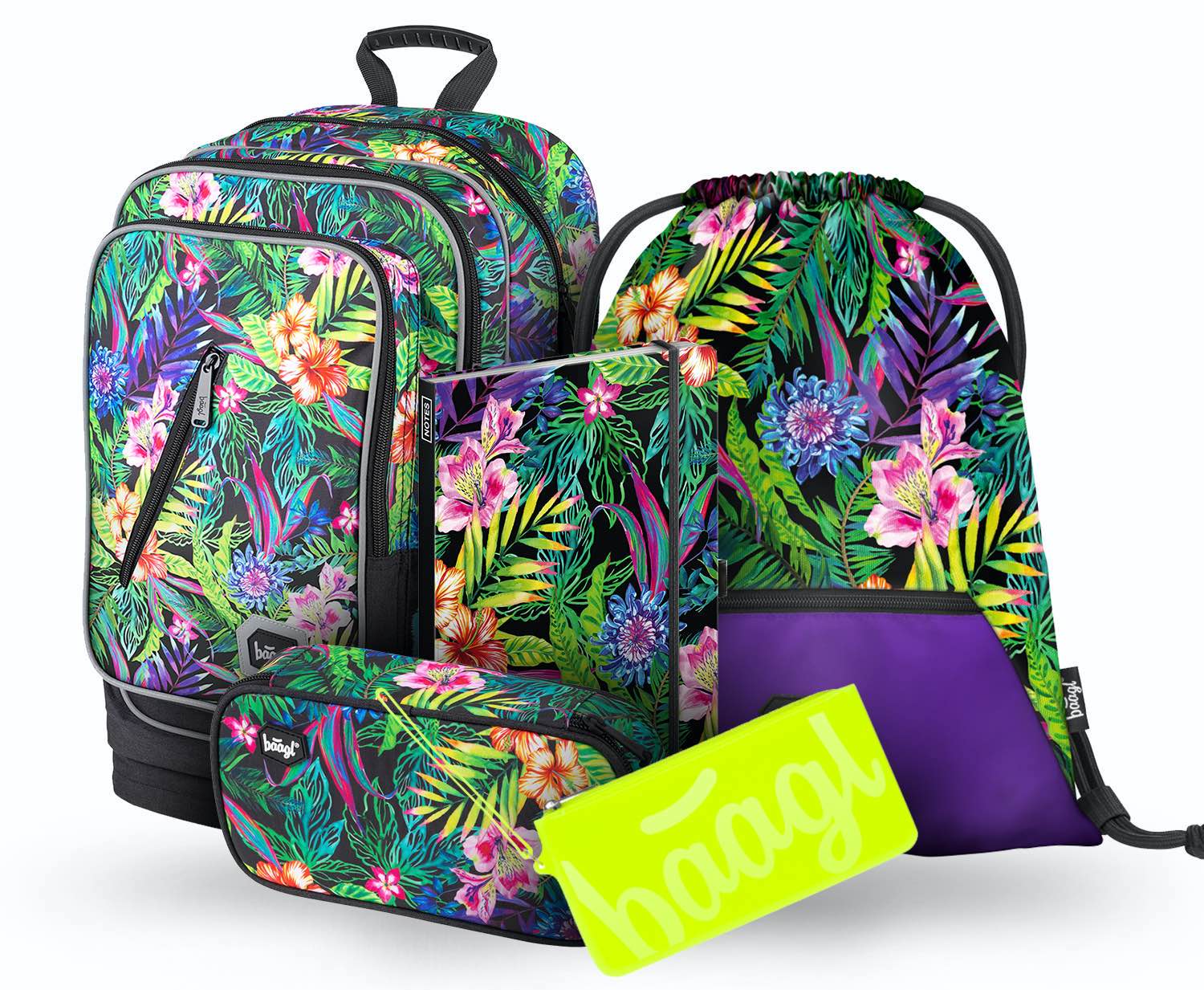 baagl-cubic-tropical-ii-ensemble-scolaire-4-pi-ces image 1