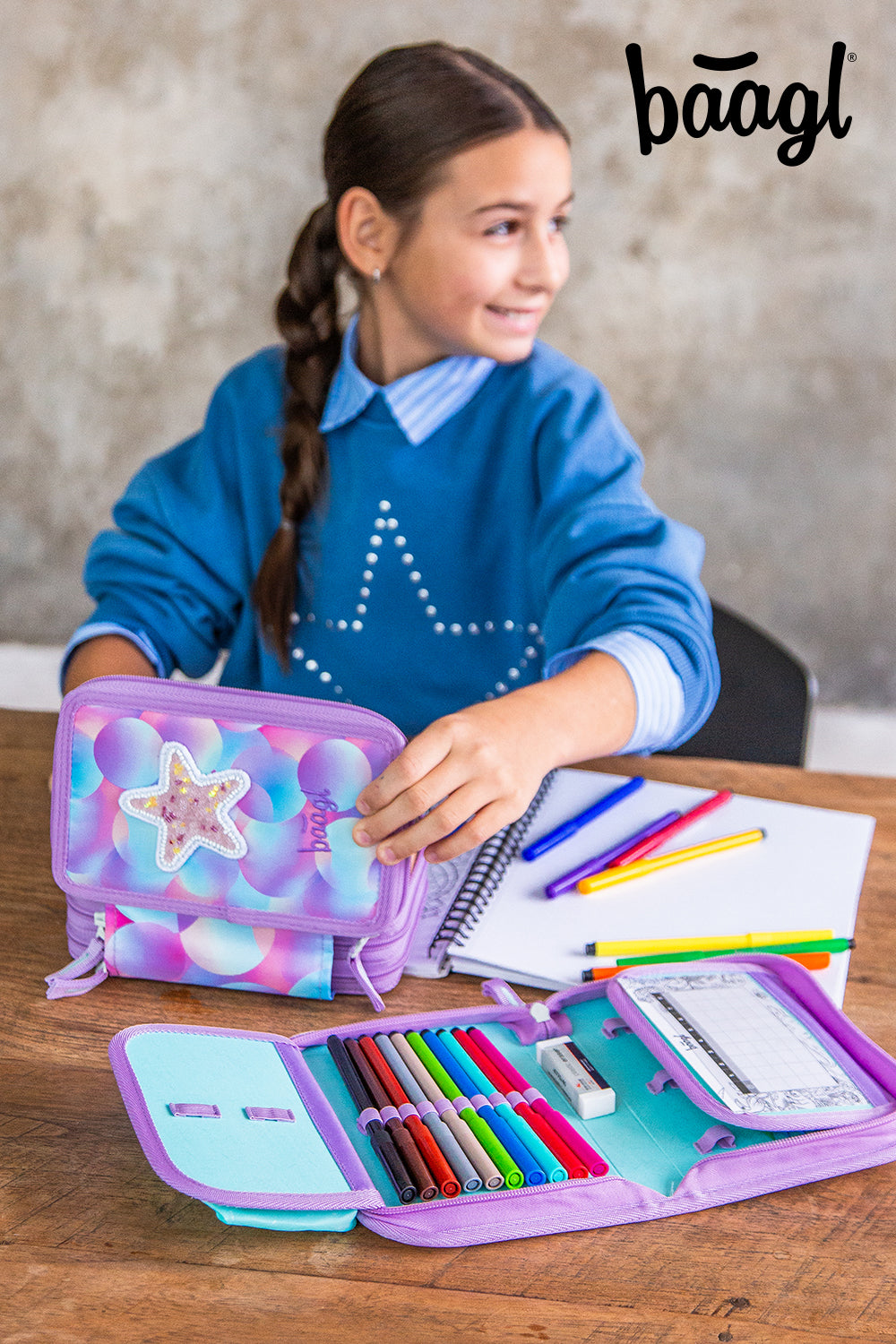baagl-candy-trousse-3-compartiments-vide-ykk image 7