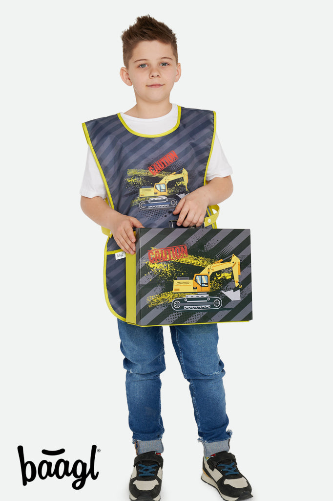 baagl-briefcases-digger-cartable-pliable-enfant-papier image 6