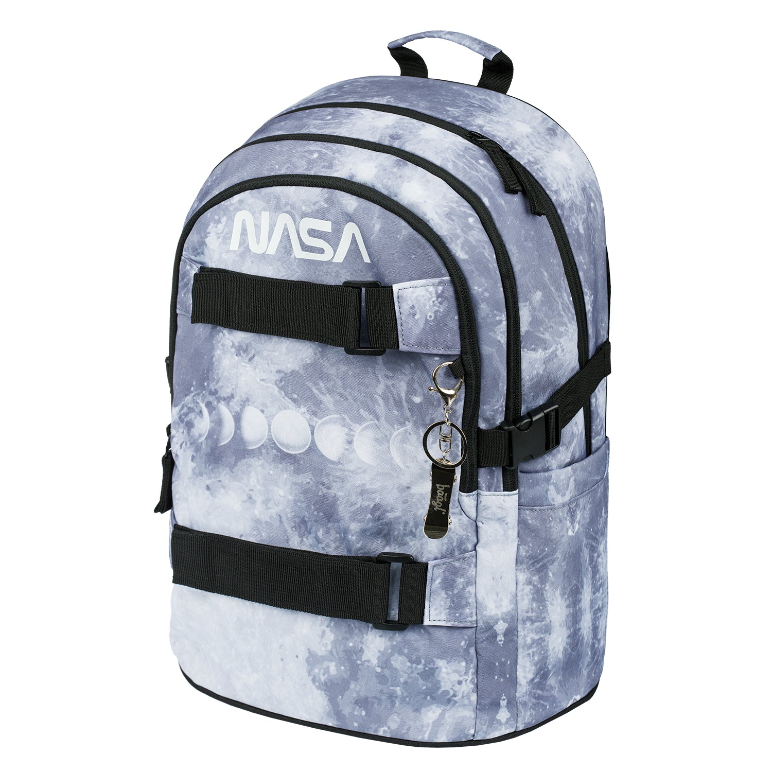 baagl-skate-nasa-grey-sac-dos-25-l-gris image 2
