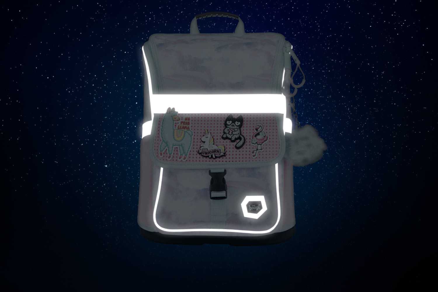 baagl-school-sets-set-zippy-rainbow-ii-cartable-18-l-fille image 7